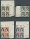 LUXEMBURG 213-17 VB **, 1929, Kinderhilfe, Randviererblocks, Postfrisch, Pracht, Mi. 120.- - Oficiales