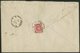 ÖSTERREICH 39II,46 BRIEF, Mischfrankatur: 1883, 15 Kr. Braun, Feiner Druck Und Rückseitiges Reco-Porto 5 Kr. Doppeladler - Used Stamps