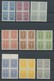 ÖSTERREICH 1918-1938 360-97 VB **, 1922/4, Freimarken In Postfrischen Viererblocks (4 Kr. Nur 2 Paare), Bei 4000 Kr. Die - Other & Unclassified
