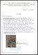 LOMBARDEI UND VENETIEN 5PFä O, 1850, 45 C. Blau Mailänder Postfälschung, Type II, K1 MILANO, Helle Stelle, Bildseitig Ka - Lombardije-Venetië