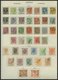 SAMMLUNGEN, LOTS *, O, 1862-1918, Interessante Alte Teilsammlung, Mi.Nr. 36-250 Ziemlich Komplett Mit Mi.Nr. 146-53, 160 - Other & Unclassified