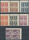 SPANIEN 464-81 VB **, 1930, Goya I In Oberen Rechten Eckrandviererblocks, Postfrischer Prachtsatz - Used Stamps