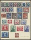 SLG., LOTS DEUTSCHLAND **,*,o , Sammlung SBZ Und DDR Bis 1988, Gemischt Gesammelt, SBZ Mit POTSCHTA **, Bl. 1t **, Großb - Collections