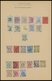 SLG. ÜBERSEE O,* , Alte Sammlung Übersee Auf Blättern, Bis Ca. 1920, Einige Mittlere Werte, Erhaltung Unterschiedlich, B - Andere & Zonder Classificatie