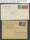 SONSTIGE MOTIVE 1928-69, Medizin-Highlights (Seuchen, Kongresse, Rotkreuz, Heil-Pflegeanstalt): 36 Besondere Belege Mit  - Unclassified