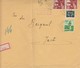 GG Einschreiben Rowne/Dukla An Bergamt Jaslo, Portogerecht 2. Gew. Stufe, MiF - Occupation 1938-45