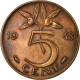 Monnaie, Pays-Bas, Wilhelmina I, 5 Cents, 1948, TTB+, Bronze, KM:176 - 5 Cent