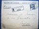 Rare Timbre Sur Enveloppe , Suisse ,1 Timbre 1932...chargée.enveloppe Société Des Nation,envoyée à Paris..75 - Collections