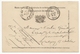 CARTE POSTALE (Entier Postal). 1896 Ministère Des Finances, Carte Postale De Service, Oblitération Charleroi Et Couillet - Ohne Zuordnung