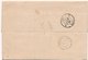 LETTRE BASEL BRIEFEXPEDITION SUISSE ST LOUIS LYON FRANCE 1860 - Covers & Documents