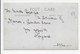 Autograph & Family Message - Margaret Lavine-Tame - Soprano - Manon - Royal Opera House - 1920 - Opera