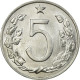 Monnaie, Tchécoslovaquie, 5 Haleru, 1962, SUP, Aluminium, KM:53 - Tchécoslovaquie