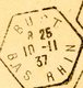 BAS RHIN ENV 1937 BUST AGENCE POSTALE (517 HABITANTS EN 1936) 341 ET 342 => BOUZARIA ALGERIE . VOIR LES SCANS - 1921-1960: Periodo Moderno