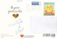 Postal Stationery - Bird - Chick - Easter Witch Cat - Finnish Heart Association - Suomi Finland - Postage Paid - RARE - Interi Postali