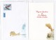 Postal Stationery - Birds - Elf Feeding Bullfinches - Red Cross - Suomi Finland - Postage Paid - Double Card - Interi Postali