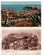 MONACO . " LE ROCHER " & " VUE PRISE DE LA TURBIE " . 2 CPA - Réf. N°24025 - - Collections & Lots