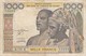 Billet De 1000 Francs  Cote D'ivoire  - - Costa D'Avorio