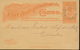 BELGIAN CONGO INLAND PS STIBBE 14 NICE CANCELLATION OF TUMBU MANI 12.03.1898 - Entiers Postaux