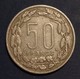 Piéce 50 Francs Republique Centrafricaine-Congo-Gabon-Tchad-1963 - Central African Republic