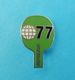 1977 TABLE TENNIS WORLD CHAMPIONSHIPS (BIRMINGHAM - ENGLAND) Old Enamel Badge * Tennis De Table Ping Pong Tischtennis - Tennis Tavolo