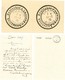 RRR ALSACE BUREAU DE POSTE DE THANN 11 FEVRIER 1915 (VOIR CACHET A DATE) . TEXTE : ''  Thann 17/6/15. Monsieur , Excusez - Storia Postale