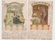 2 Cpa Signées Elisabeth Sonrel .Printemps - Automne / Style Art Nouveau - Autres & Non Classés