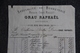 Facture Ancienne - CLERMONT FERRAND , GRAU RAPHAEL : Spécialité De Bonneterie. - 1800 – 1899