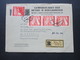 Delcampe - Österreich 1946 - 48 6 Vorderseiten Mit Freimarken Landschaften Einschreiben / Express 1x Gösser Bier Und Zensurstempel - Lettres & Documents