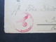 3. Reich 1942 Feldpostkartenbrief Roter Feldpoststempel Absender Aus Komotau Sudetengau Feldpostnummer 32445 - Briefe U. Dokumente