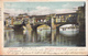 1908 Firenze Ponte Veccio Used  In Canada Very Good Condition (2 Weak Weak Corners) - Firenze (Florence)