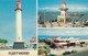 Postcard Fleetwood Pharos Lighthouse Lower Light And Pier  My Ref  B13817 - Lighthouses