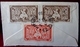 LOT X 2 ENVELOPPES POSTES INDO CHINE . MYTHO COCHINCHINE à PARIS 1925 &  SAIGON à PARIS 194 ? - Lettres & Documents