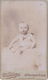 PHOTO CDV FORMAT 10 X 6   UN BEBE  PAR PHOTOGRAPHE VANDORPE  A ST MAURICE LILLE 64 RUE DU FAUBOURG ROUBAIX - Other & Unclassified