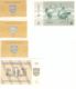 Lithuania. A Set Of Banknotes. 0,1, 0,2 0,5, 1, 3 Coupon. UNC. 1991 - Lituanie