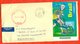 Brasil 2001.Roland Garros Tennis Championship.FDC Past Mail. Airmail. - Tennis