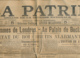 LA PATRIE (Jeudi 26 Juin 1902), Londres, Palais De Buckingham, L'état Du Roi Edouard VII, Bruits Alarmants, Croquis... - Testi Generali