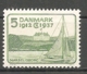 DK  Yv. N°  249  ** MNH   5o  Jubilé Du Roi   Cote  4 Euro  BE R  2 Scans - Unused Stamps