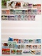 Delcampe - Wereld + - 750 Stamps - Collections (with Albums)