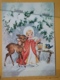 KOV 8-179 - NEW YEAR, Bonne Annee, Children, Enfant, - Fawn, Faon - New Year