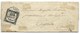 TAXE N° 2 10c  SUR LETTRE / LAVAUR TARN POUR TEYSSODE / 1861 / AVEC CORRESPONDANCE - 1859-1959 Lettres & Documents