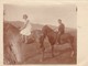 Foto Mann Und Frau Zu Pferd - Ca. 1920/30 - 9*7cm (45775) - Sport