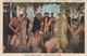 Jacques Cartier Meets Indians At GASPE , Quebec , Canada , 1930s - Indiaans (Noord-Amerikaans)