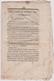 Rare Journal Ancien 1795 1796  Aux Gens De Bonne Foi Sur Assignat Mandat Territorial 11 Pages Signé Marchand Imprimerie - Documents Historiques