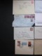 1943-1994 AN ECLECTIC MIX OF ELEVEN POSTALLY USED COVERS, FRONTS AND CARDS. #00947 - Collections (without Album)