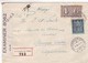 HELVETIA - CIRCULATED ENVELOPE FROM ERLENBACH TO BUENOS AIRES, ARGENTINA IN 1943. REGISTERED. OPENED BY EXAMINER -LILHU - Covers & Documents