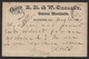 1887 CANADA 1C PRIVATE PSC - WATERFORD To HAMILTON - E.R & W SKELLEY - Briefe U. Dokumente