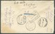 15m. Farouk Obl. Sc CAIRO 20 Jan. 1937 On Registered Cover Internal Mail, Hs RETOUR A L'ENVOYEUR + (on Back) UNCLAIMED N - Covers & Documents