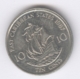 EAST CARIBBEAN STATES 1987: 10 Cents, KM 13 - East Caribbean States