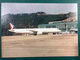 MACAU A VIEW OF THE PLANE AT THE APRON OF THE MACAU INTERNATIONAL AIRPORT. PPC MACAU PHILATELIC CLUB #18 - Chine