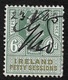1902 IRELAND - PETTY SESSIONS (13) 6d Green & Olive (1902) - Usati